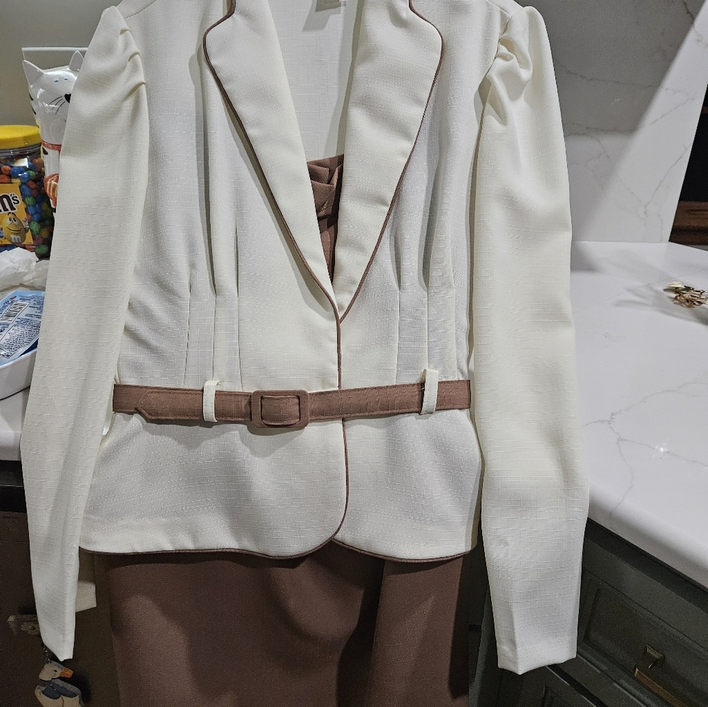 e.b. Allen skirt suit